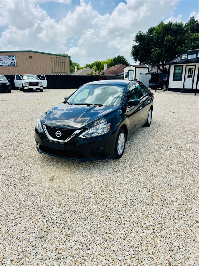 Super Black 2018 Nissan Sentra Sedan Front-Wheel Drive Automatic